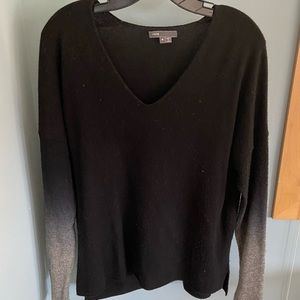 Vince ombré sleeve sweater